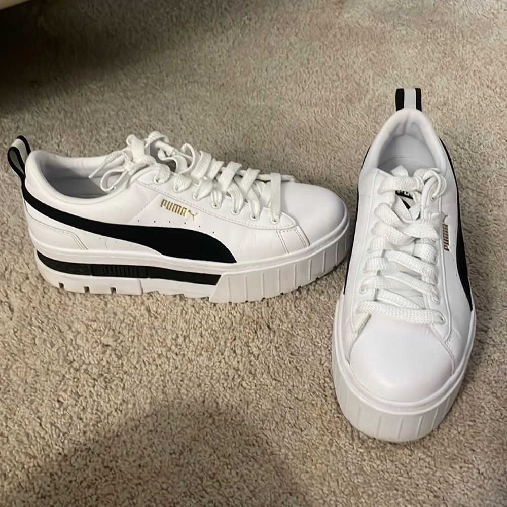 Puma Mayze Platform Sneakers worn 2x